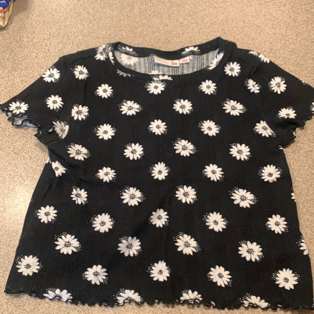 Girls flower top